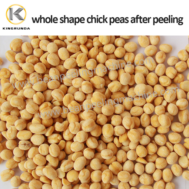 China high quality soyabean chickpea peeling machine